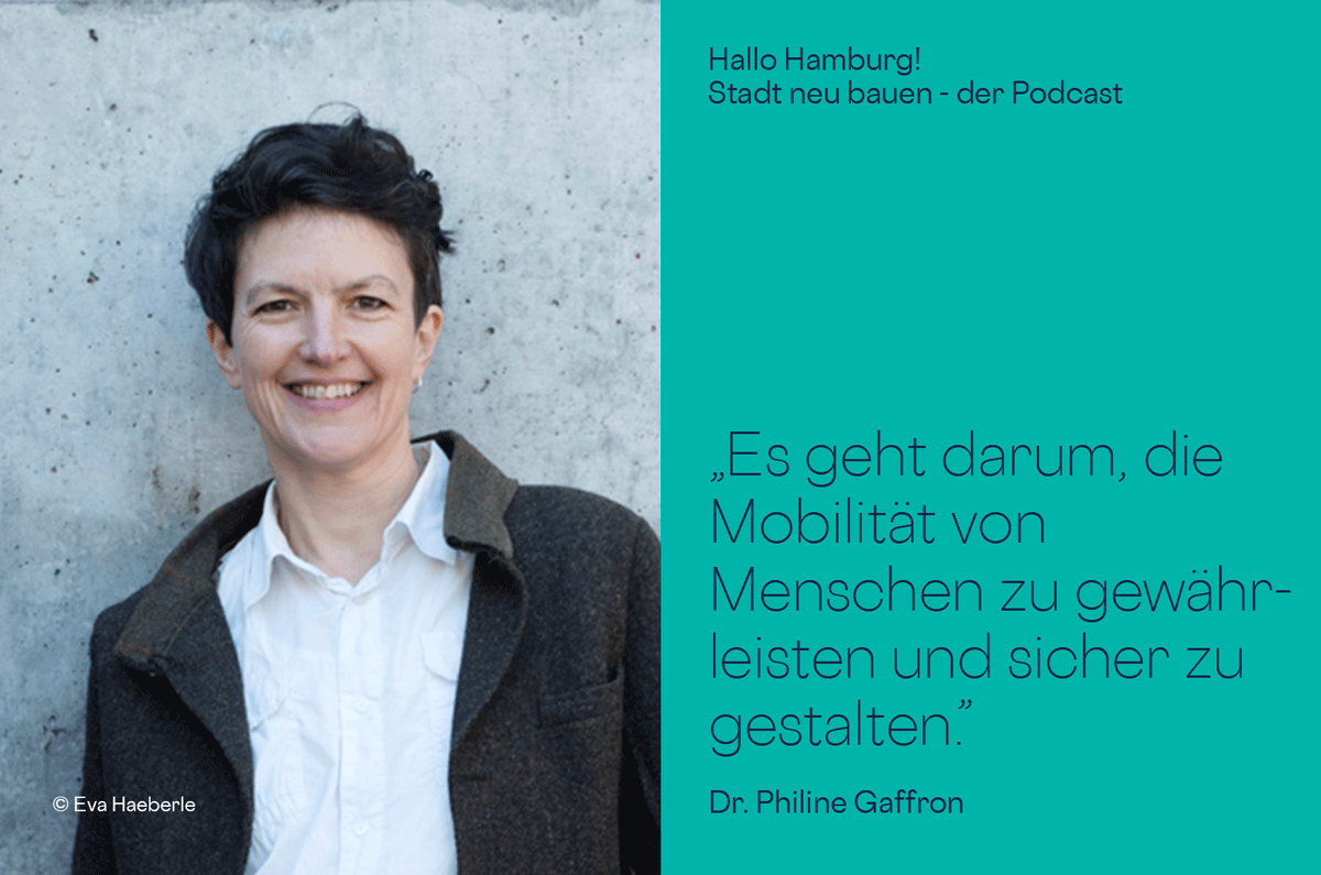 Podcastgast Dr. Philine Gaffron, Verkehrsforscherin