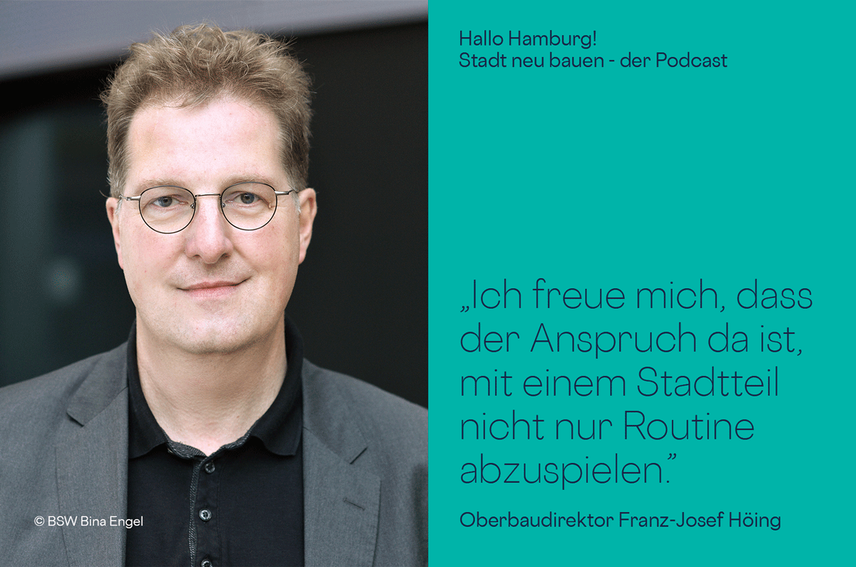 Podcastgast Franz-Josef Höing, Oberbaudirektor von Hamburg