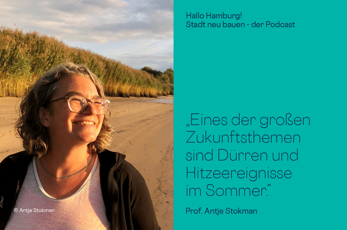 Podcastgast Prof. Antje Stokman, HafenCity Universität Hamburg