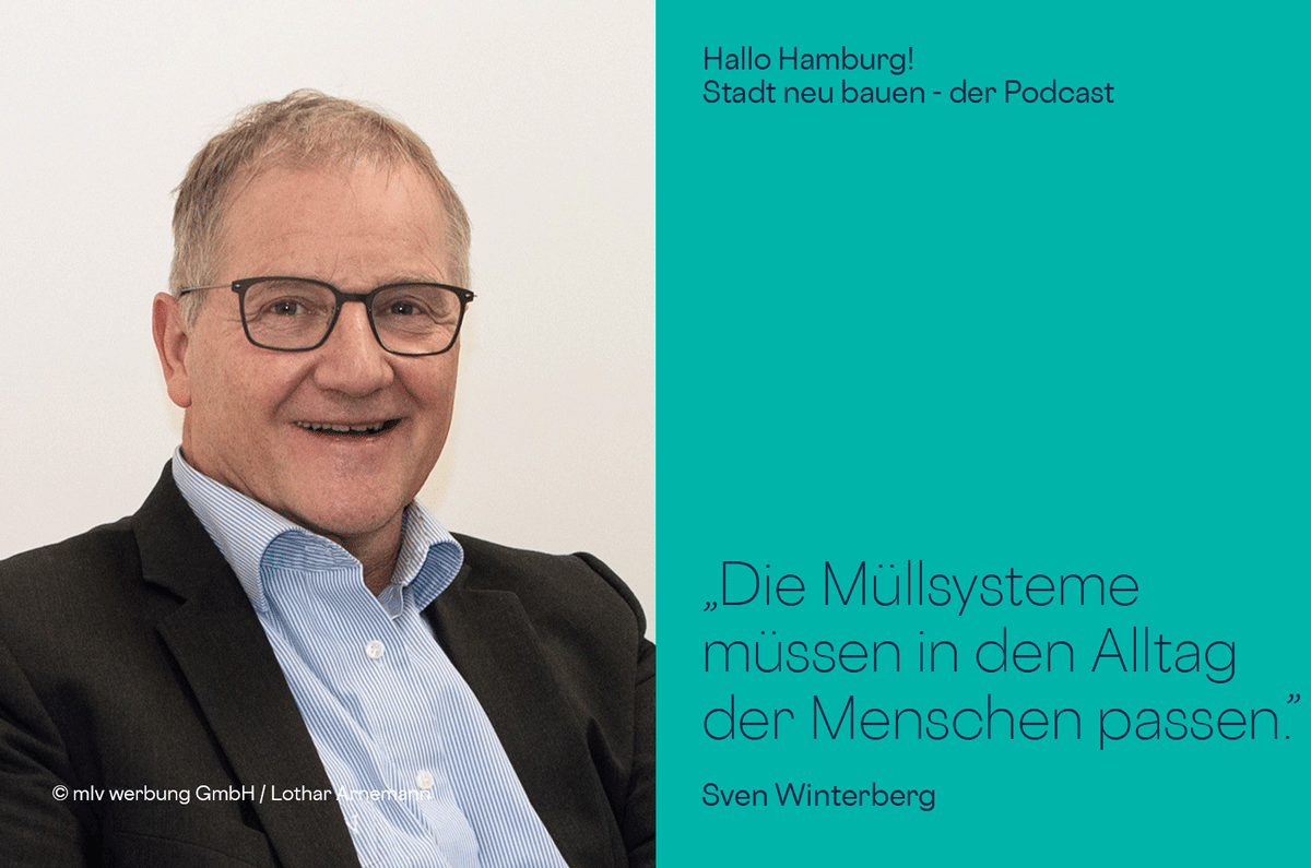 Podcastgast Sven Winterberg von der Stadtreinigung Hamburg