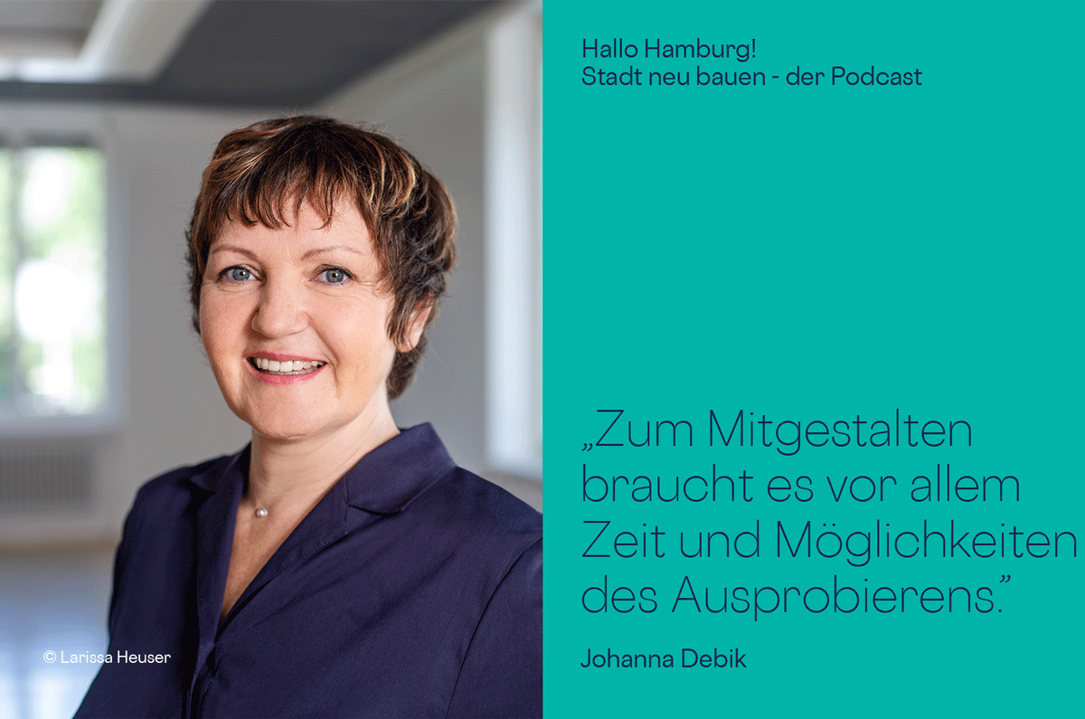 Podcastgast Johanna Debik von der Montag Stiftung für Urbane Räume