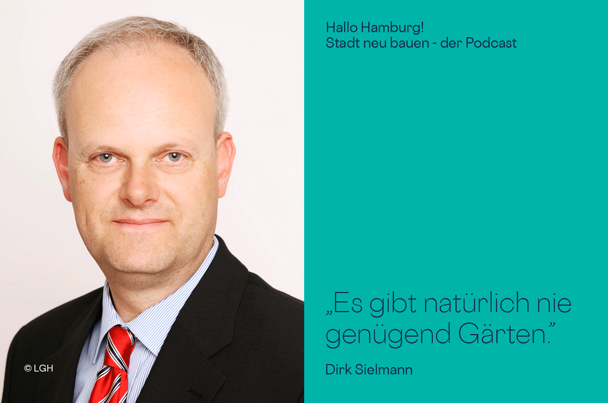 Podcastgast Dirk Sielmann vom Landesbund der Gartenfreunde in Hamburg e. V.