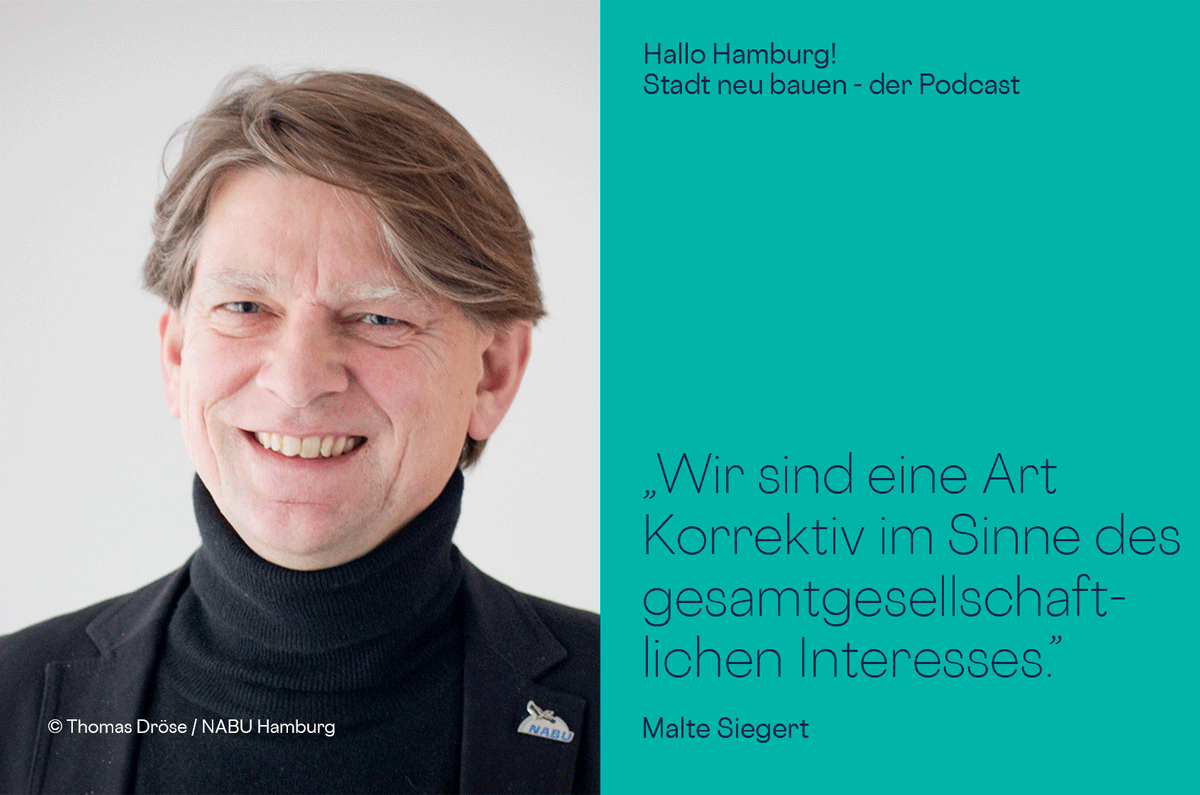 Podcastgast Malte Siegert vom NABU Hamburg
