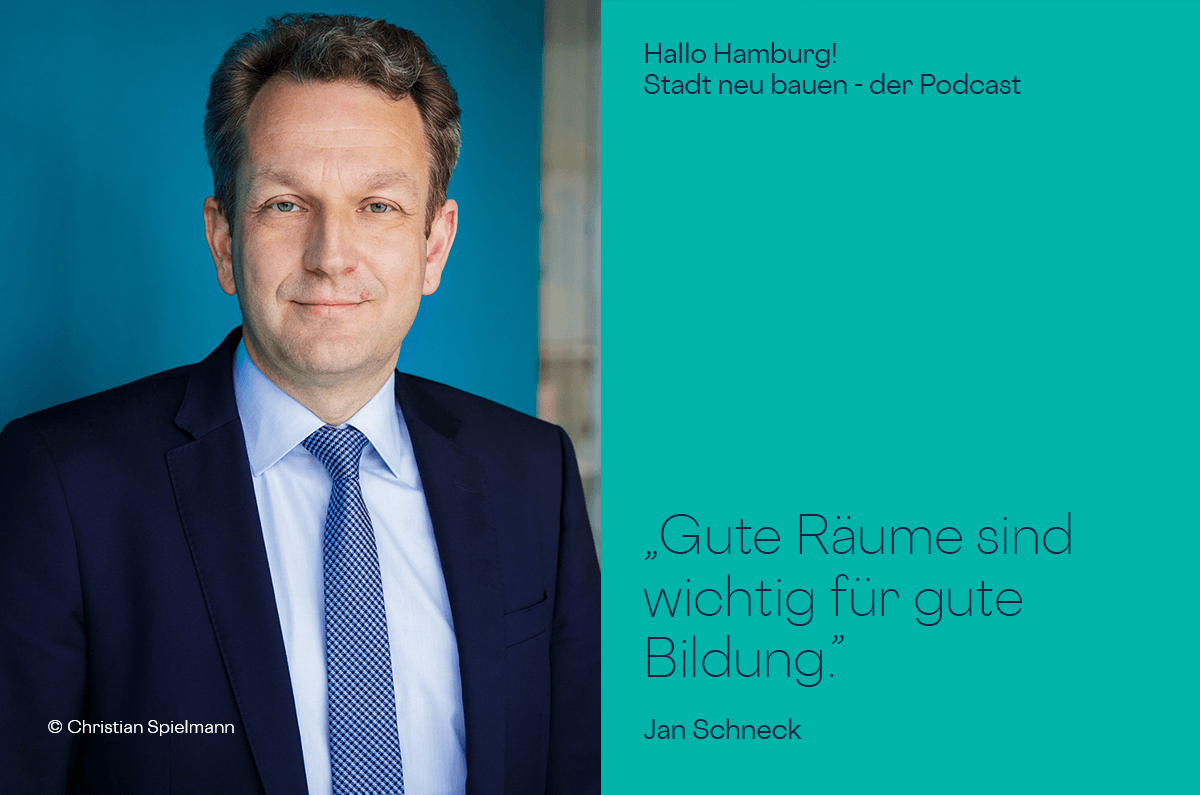 Podcastgast Jan Schneck von Schulbau Hamburg