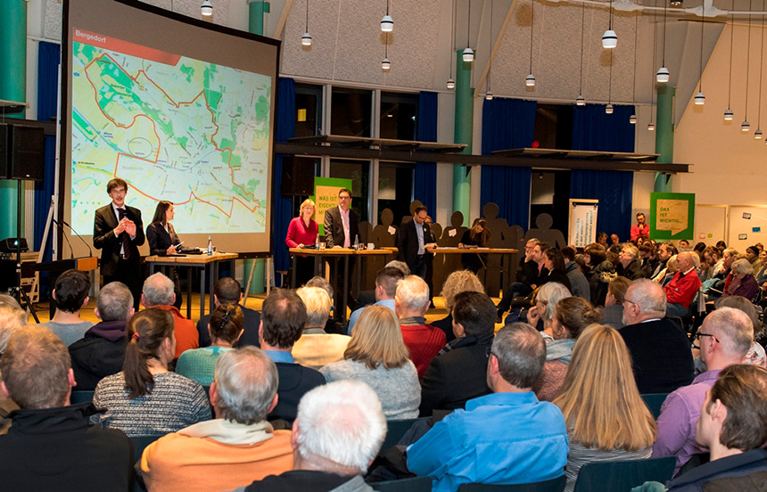 Auftaktveranstaltung Oberbillwerder, Bild: IBA Hamburg/Bente Stachowske