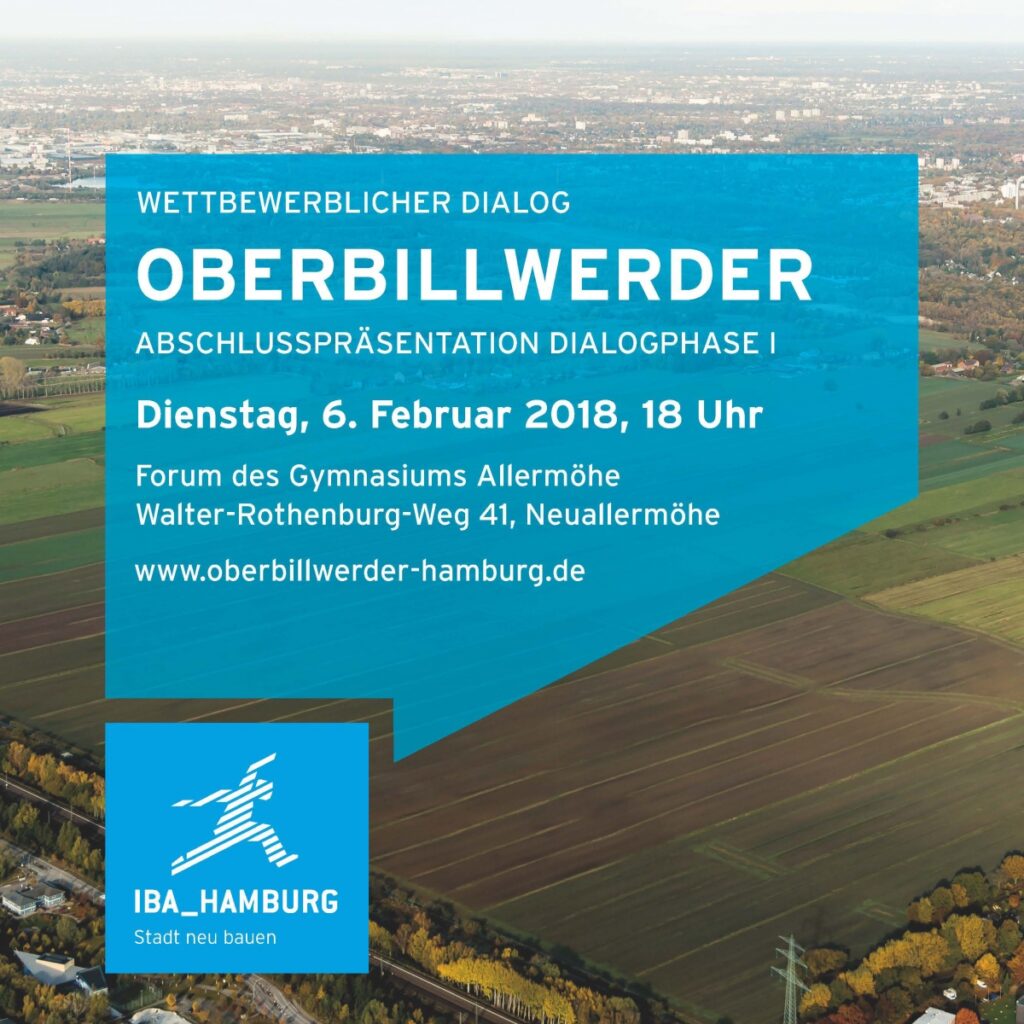 Plakat Abschlusspräsentation Dialogphase 1 Oberbillwerder
