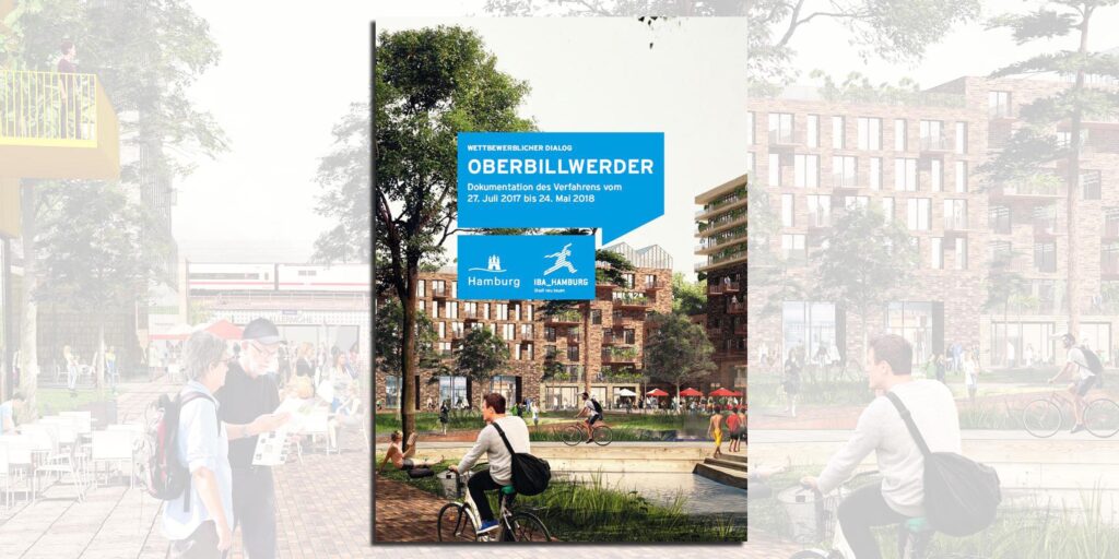 Deckblatt von Broschüre zum Wettbewerblichen Dialog Oberbillwerder