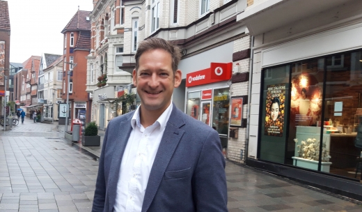 Mitmacher Marc Wilken des Vereins„ Wirtschaft und Stadtmarketing für die Region Bergedorf e.V.“ (WSB)