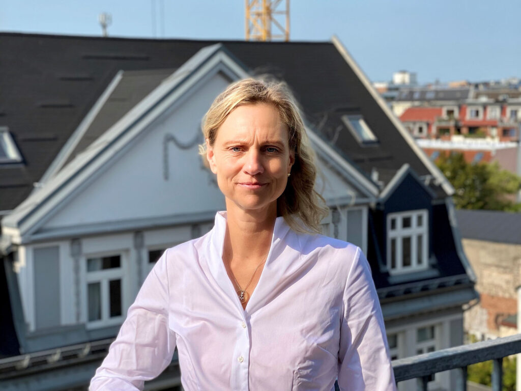 Mitmacherin Andrea Soyka von der steg Hamburg
