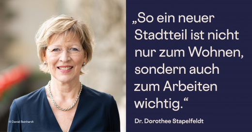 Podcastgast Dr. Dorothee Stapelfeldt, Senatorin für Stadtentwicklung und Wohnen