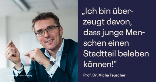 Podcastgast Prof. Micha Teuscher, Präsident der HAW