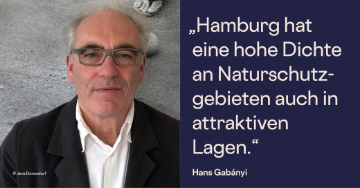 Podcastgast Hans von Gabányi vom Amt für Naturschutz, Grünplanung und Bodenschutz