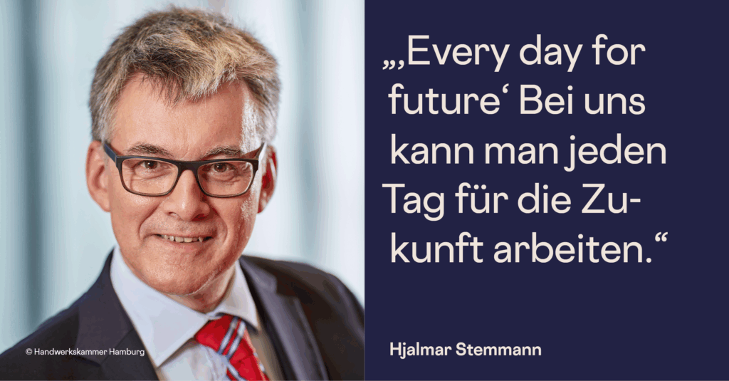 Podcastgast Hjalmar Stemmann von der Handwerkskammer Hamburg