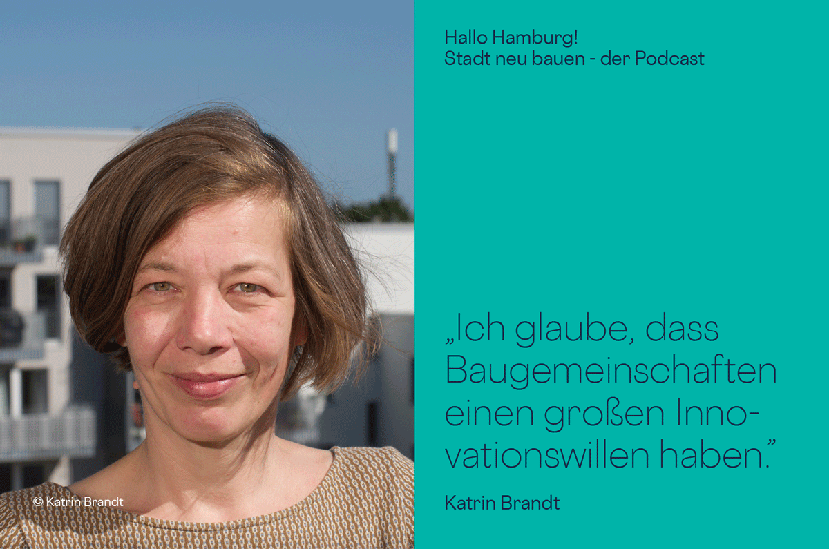 Podcastgast Katrin Brandt von STATTBAU Hamburg
