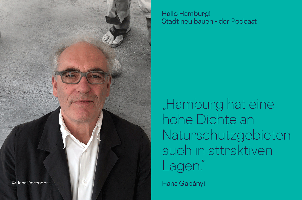 Podcastgast Hans von Gabányi vom Amt für Naturschutz, Grünplanung und Bodenschutz
