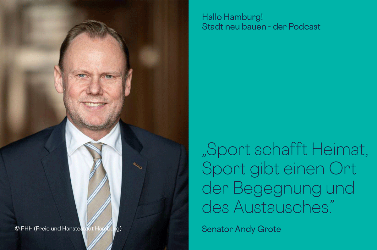 Podcastgast Andy Grote, Senator für Inneres und Sport