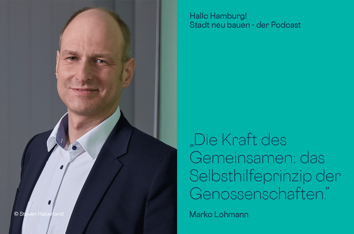 Podcastgast Marko Lohmann der Baugenossenschaft Bergedorf-Bille eG