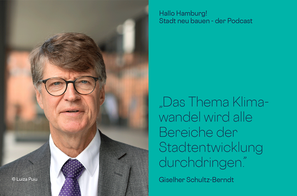 Podcastgast Giselher Schultz-Berndt der HafenCity GmbH