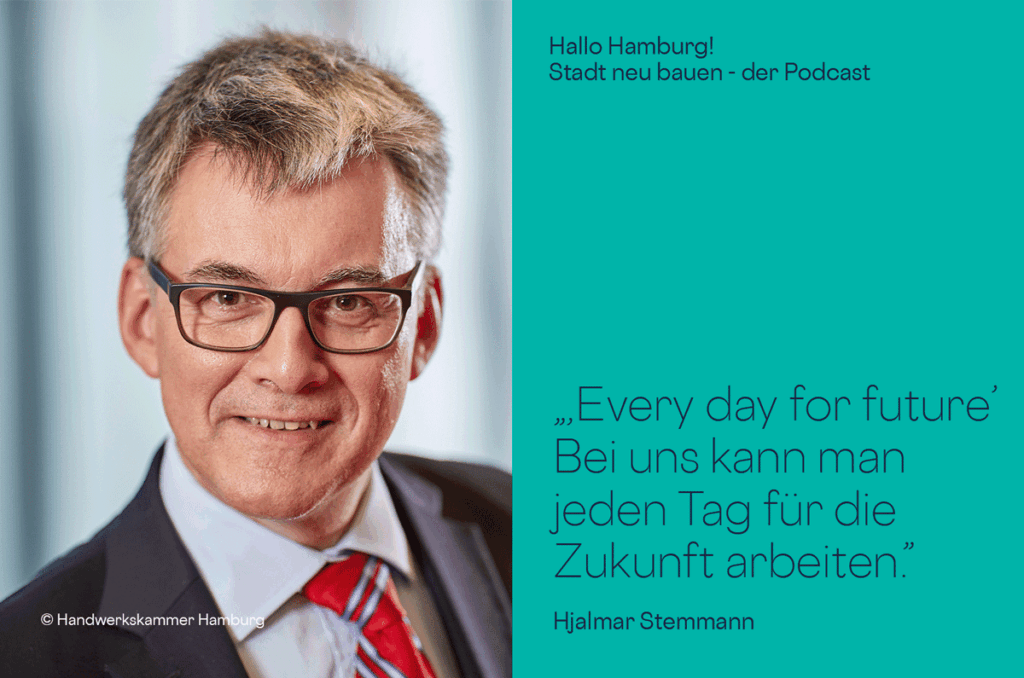 Podcastgast Hjalmar Stemmann von der Handwerkskammer Hamburg