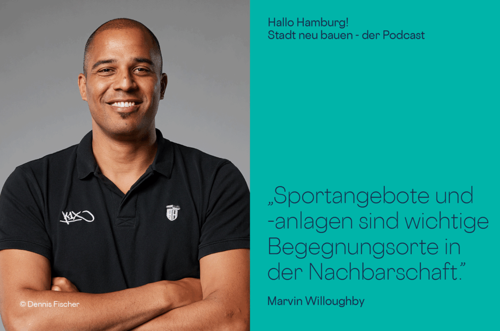 Podcastgast Marvin Willoughby von den Hamburg Towers