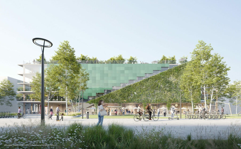 Visualisierung Mobility Hubs Oberbillwerder