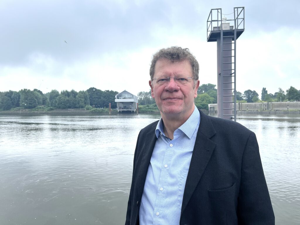 Portrait von Podcast-Gast Lutz Krob im Zollhafen