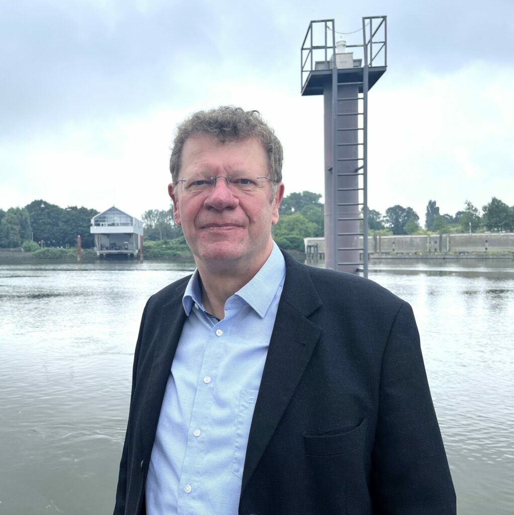 Portrait von Podcast-Gast Lutz Krob im Zollhafen