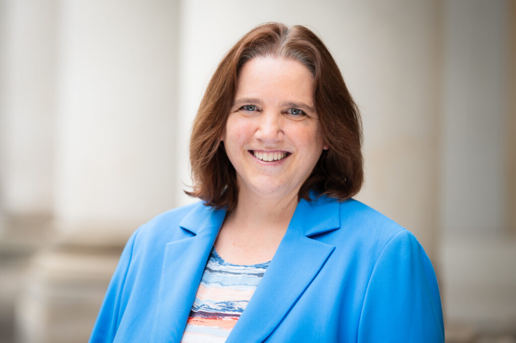 Portrait von Staatsrätin Jacqueline Charlier